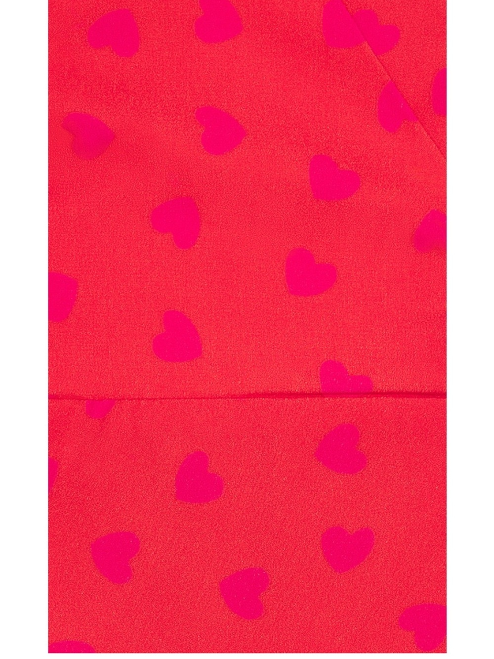 Strapless Red Mini Dress with Ruffle Hem - Picture 4 of 4